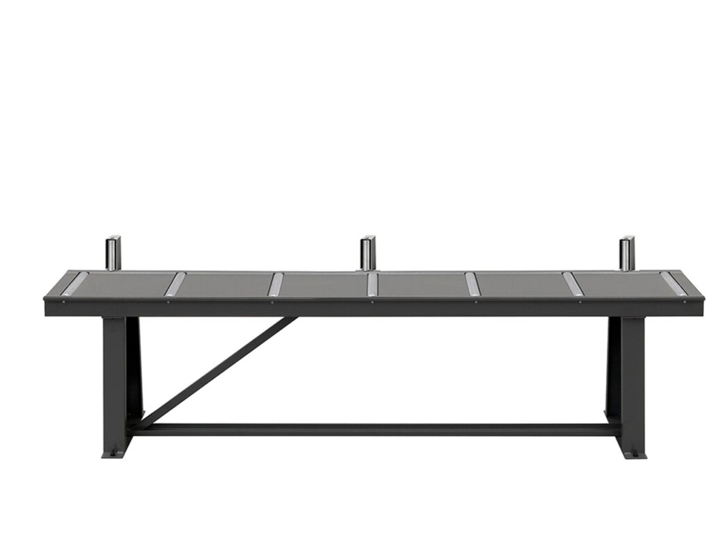 RMT INFEED ROLLER TABLE WITH VERTICAL ROLLER